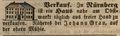 Zeitungsanzeige von <a class="mw-selflink selflink">Johann Gran</a>, Februar 1848 <span class="smw-highlighter" data-type="8" data-state="inline" data-title="Hinweis" title="Lizenz: Non-commercial use only"><span class="smwtticon note"></span><span class="smwttcontent">Lizenz: Non-commercial use only</span></span>