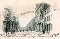 Ansichtskarte mit Blick in die Friedrichstraße, rechts das Hotel National, gel. Dez 1901 <span class="smw-highlighter" data-type="8" data-state="inline" data-title="Hinweis" title="Urheber: unbekanntLizenz: CC BY-SA 4.0"><span class="smwtticon note"></span><span class="smwttcontent">Urheber: unbekannt<br><br>Lizenz: CC BY-SA 4.0</span></span>