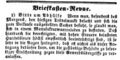 Beschwerde Trödelmarkt, Fürther Tagblatt 4. November 1852 <span class="smw-highlighter" data-type="8" data-state="inline" data-title="Hinweis" title="Urheber: Fürther TagblattLizenz: NoC-NC 1.0"><span class="smwtticon note"></span><span class="smwttcontent">Urheber: <!--LINK'" 0:63--><br><br>Lizenz: NoC-NC 1.0</span></span>