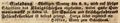 Zeitungsannonce von Hr. Höfler, Wirt zum Schießhaus, 1842 <span class="smw-highlighter" data-type="8" data-state="inline" data-title="Hinweis" title="Lizenz: NoC-NC 1.0"><span class="smwtticon note"></span><span class="smwttcontent">Lizenz: NoC-NC 1.0</span></span>