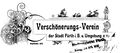 Briefkopf des Verschönerungsvereins von 1910 <span class="smw-highlighter" data-type="8" data-state="inline" data-title="Hinweis" title="Urheber: Verschönerungsverein FürthLizenz: Bildlizenz-Stadtarchiv"><span class="smwtticon note"></span><span class="smwttcontent">Urheber: <!--LINK'" 0:8--><br><br>Lizenz: Bildlizenz-Stadtarchiv</span></span>