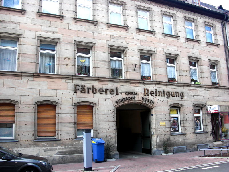 Datei:Rosenstraße 9 Kriegsschaden.JPG