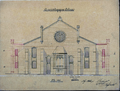 Plan über Nottreppen an der Mannheimer Synagoge, Leonhard Bürger 1893 <span class="smw-highlighter" data-type="8" data-state="inline" data-title="Hinweis" title="Urheber: Leonhard BürgerLizenz: CC BY-SA 4.0"><span class="smwtticon note"></span><span class="smwttcontent">Urheber: <!--LINK'" 0:10--><br><br>Lizenz: CC BY-SA 4.0</span></span>