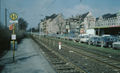 Straßenbahnhaltestelle Lobitzstraße an der Hornschuchpromenade, April 1979 <span class="smw-highlighter" data-type="8" data-state="inline" data-title="Hinweis" title="Urheber: unbekanntLizenz: CC BY-SA 3.0"><span class="smwtticon note"></span><span class="smwttcontent">Urheber: unbekannt<br><br>Lizenz: CC BY-SA 3.0</span></span>