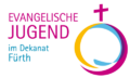 Logo: Evangelische Jugend im Dekanat Fürth <span class="smw-highlighter" data-type="8" data-state="inline" data-title="Hinweis" title="Urheber: EJ FürthLizenz: copyright"><span class="smwtticon note"></span><span class="smwttcontent">Urheber: <!--LINK'" 0:0--><br><br>Lizenz: copyright</span></span>