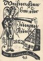 Historische Postkarte "Weihnachten bei der Jungen Kunst", 29.12.29 im Tannenbaum <span class="smw-highlighter" data-type="8" data-state="inline" data-title="Hinweis" title="Lizenz: CC BY-SA 4.0"><span class="smwtticon note"></span><span class="smwttcontent">Lizenz: CC BY-SA 4.0</span></span>