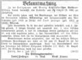 Moriz und Seligmann Schlenker´sche Aussteuerstiftung, Fürther Tagblatt 11. Juli 1877 <span class="smw-highlighter" data-type="8" data-state="inline" data-title="Hinweis" title="Urheber: Fürther TagblattLizenz: CC BY-SA 3.0"><span class="smwtticon note"></span><span class="smwttcontent">Urheber: <!--LINK'" 0:10--><br><br>Lizenz: CC BY-SA 3.0</span></span>