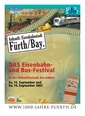 Programm der Veranstaltung "Das Eisenbahn- und Bus-Festival 2007" im September 2007 im Rahmen der ... <span class="smw-highlighter" data-type="8" data-state="inline" data-title="Hinweis" title="Programm der Veranstaltung"><span class="smwtticon note"></span><span class="smwttcontent">Programm der Veranstaltung "Das Eisenbahn- und Bus-Festival 2007" im September 2007 im Rahmen der 1000 Jahr-Feier der Stadt Fürth<br>Urheber: BmpA Stadt Fürth<br><br>Lizenz: CC BY-SA 3.0</span></span>