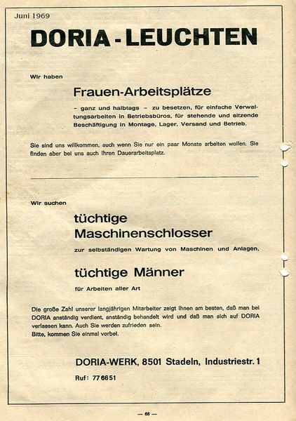Datei:Doria Werke Inserat.jpeg