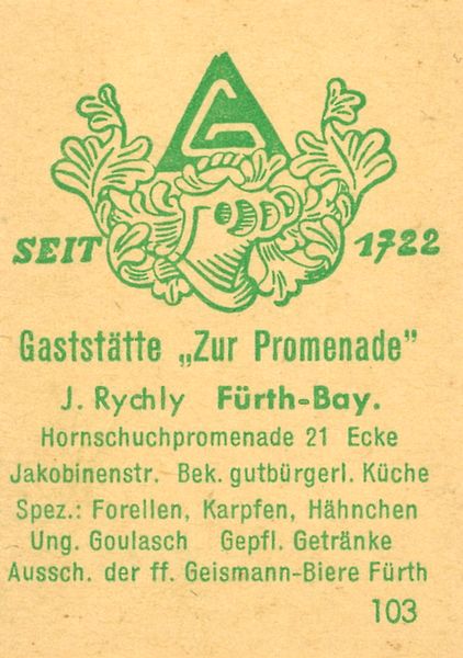 Datei:Werbeetikett Zur Promenade.JPG