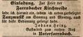 Zeitungsannonce von Johann Heinz, Wirt "<!--LINK'" 0:68-->" in Unterfarrnbach, Juli 1848 <span class="smw-highlighter" data-type="8" data-state="inline" data-title="Hinweis" title="Lizenz: NoC-NC 1.0"><span class="smwtticon note"></span><span class="smwttcontent">Lizenz: NoC-NC 1.0</span></span>