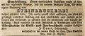 Werbeannonce des Lithographen J. Oppel für seine Steindruckerei, Mai 1841 <span class="smw-highlighter" data-type="8" data-state="inline" data-title="Hinweis" title="Lizenz: NoC-NC 1.0"><span class="smwtticon note"></span><span class="smwttcontent">Lizenz: NoC-NC 1.0</span></span>