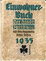 Titelblatt: Adressbuch/Einwohnerbuch der Stadt Fürth 1935 <span class="smw-highlighter" data-type="8" data-state="inline" data-title="Hinweis" title="Urheber: Reichsverband der AdressbuchverlegerLizenz: CC BY-SA 3.0"><span class="smwtticon note"></span><span class="smwttcontent">Urheber: <!--LINK'" 0:4--><br><br>Lizenz: CC BY-SA 3.0</span></span>