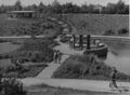 Einweihung <!--LINK'" 0:12--> 1961 mit Trinktempel, Aussichtspavillon und Weiher <span class="smw-highlighter" data-type="8" data-state="inline" data-title="Hinweis" title="Urheber: Ferdinand VitzethumLizenz: Bildlizenz-Stadtarchiv"><span class="smwtticon note"></span><span class="smwttcontent">Urheber: <a class="mw-selflink selflink">Ferdinand Vitzethum</a><br><br>Lizenz: Bildlizenz-Stadtarchiv</span></span>