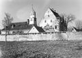 Schloss Steinach und Vogtshaus - Südansicht (Foto undatiert) <span class="smw-highlighter" data-type="8" data-state="inline" data-title="Hinweis" title="Urheber: unbekannt"><span class="smwtticon note"></span><span class="smwttcontent">Urheber: unbekannt</span></span>