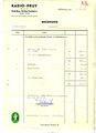 Rechnung der ehemaligen, renommierten Firma <!--LINK'" 0:91--> von 1958 über ein Grundig-Fernsehgerät <span class="smw-highlighter" data-type="8" data-state="inline" data-title="Hinweis" title="Urheber: Radio PruyLizenz: CC BY-SA 3.0"><span class="smwtticon note"></span><span class="smwttcontent">Urheber: <!--LINK'" 0:92--><br><br>Lizenz: CC BY-SA 3.0</span></span>