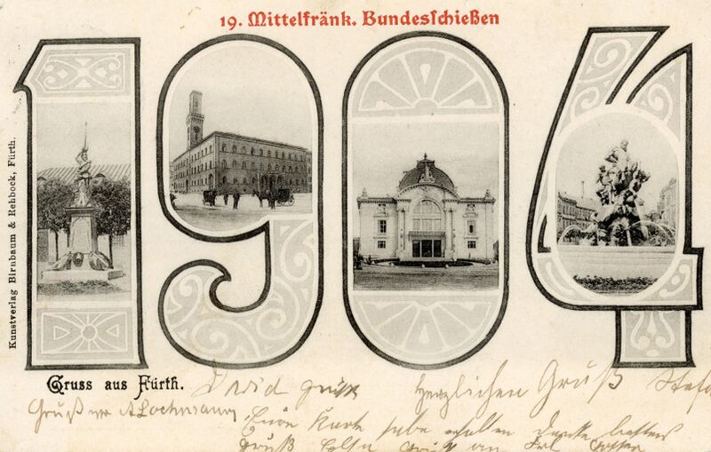 Datei:AK Mittelfränkisches Bundesschießen 1904.jpg