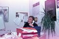 Herbert Galster am Arbeitsplatz im Klinikum (FWÖ), 1993 <span class="smw-highlighter" data-type="8" data-state="inline" data-title="Hinweis" title="Urheber: Kamran SalimiLizenz: CC BY-SA 3.0"><span class="smwtticon note"></span><span class="smwttcontent">Urheber: <!--LINK'" 0:10--><br><br>Lizenz: CC BY-SA 3.0</span></span>