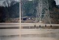 Hochwasser bei <!--LINK'" 0:282-->, Blick in den überschwemmten Wiesengrund auf die östliche Talseite, Feb. 1987 <span class="smw-highlighter" data-type="8" data-state="inline" data-title="Hinweis" title="Urheber: Klaus-Peter SchaackLizenz: CC BY-SA 3.0"><span class="smwtticon note"></span><span class="smwttcontent">Urheber: <!--LINK'" 0:283--><br><br>Lizenz: CC BY-SA 3.0</span></span>