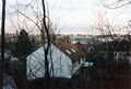 Blick vom GP Fußweg auf die Gebäude im ehem. <a class="mw-selflink selflink">Grüner Park</a>, Februar 1999 <span class="smw-highlighter" data-type="8" data-state="inline" data-title="Hinweis" title="Urheber: Klaus-Peter SchaackLizenz: CC BY-SA 3.0"><span class="smwtticon note"></span><span class="smwttcontent">Urheber: <!--LINK'" 0:22--><br><br>Lizenz: CC BY-SA 3.0</span></span>