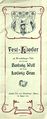 Festlieder zur Vermählungsfeier Hedwig Wolf und Ludwig Gran, Titelseite <span class="smw-highlighter" data-type="8" data-state="inline" data-title="Hinweis" title="Urheber: Karl Theyer, MainzLizenz: NoC-NC 1.0"><span class="smwtticon note"></span><span class="smwttcontent">Urheber: Karl Theyer, Mainz<br><br>Lizenz: NoC-NC 1.0</span></span>