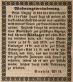 Sophia Wild zieht in ihr Haus, August 1848 <span class="smw-highlighter" data-type="8" data-state="inline" data-title="Hinweis" title="Lizenz: NoC-NC 1.0"><span class="smwtticon note"></span><span class="smwttcontent">Lizenz: NoC-NC 1.0</span></span>