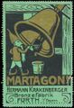 Historische Reklamemarke der Bronzefarben-Fabrik Hermann Krakenberger <span class="smw-highlighter" data-type="8" data-state="inline" data-title="Hinweis" title="Urheber: unbekanntLizenz: CC BY-SA 3.0"><span class="smwtticon note"></span><span class="smwttcontent">Urheber: unbekannt<br>Lizenz: CC BY-SA 3.0</span></span>