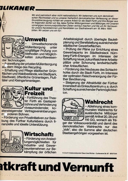 Datei:REP Fürth Kommunalwahlprogramm 1990.pdf