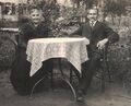 Bäckermeisterseheleute Margaretha und Wolfgang Landauer, 1924 <span class="smw-highlighter" data-type="8" data-state="inline" data-title="Hinweis" title="Urheber: unbekanntLizenz: CC BY-NC-SA 4.0"><span class="smwtticon note"></span><span class="smwttcontent">Urheber: unbekannt<br><br>Lizenz: CC BY-NC-SA 4.0</span></span>