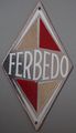 Das alte Ferbedo-Logo ab 1924 <span class="smw-highlighter" data-type="8" data-state="inline" data-title="Hinweis" title="Urheber: Ferbedo GmbH Co&amp;KG.Lizenz: copyright"><span class="smwtticon note"></span><span class="smwttcontent">Urheber: Ferbedo GmbH Co&KG.<br><br>Lizenz: copyright</span></span>