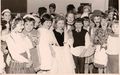 Fasching in der Rosenschule. Orig. Bildunterschrift: "Fasching 1961, 4. Klasse Fr. Rogler beim ... <span class="smw-highlighter" data-type="8" data-state="inline" data-title="Hinweis" title="Fasching in der Rosenschule. Orig. Bildunterschrift:"><span class="smwtticon note"></span><span class="smwttcontent">Fasching in der Rosenschule. Orig. Bildunterschrift: "Fasching 1961, 4. Klasse Fr. Rogler beim Faschingsspiel Schwan, kleb an". Aufnahme 1961<br>Urheber: unbekannt<br><br>Lizenz: CC BY-SA 3.0</span></span>
