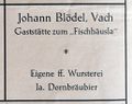 Werbeanzeige in einer Festschrift, 1927 <span class="smw-highlighter" data-type="8" data-state="inline" data-title="Hinweis" title="Lizenz: CC BY-SA 3.0"><span class="smwtticon note"></span><span class="smwttcontent">Lizenz: CC BY-SA 3.0</span></span>