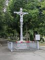 Kruzifix Städtischer Friedhof, Juni 2025 <span class="smw-highlighter" data-type="8" data-state="inline" data-title="Hinweis" title="Urheber: Benutzer:HeikoKLizenz: CC BY-SA 3.0"><span class="smwtticon note"></span><span class="smwttcontent">Urheber: <!--LINK'" 2:35--><br><br>Lizenz: CC BY-SA 3.0</span></span>
