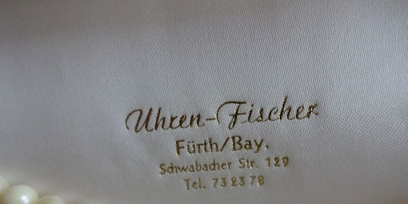 Datei:Uhren Fischer Werbeinschrift 1969.jpeg