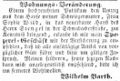 Zeitungsanzeige des Spezereihändlers Wilhelm Barth, September 1853 <span class="smw-highlighter" data-type="8" data-state="inline" data-title="Hinweis" title="Lizenz: NoC-NC 1.0"><span class="smwtticon note"></span><span class="smwttcontent">Lizenz: NoC-NC 1.0</span></span>