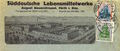 Firmenkomplex der Süddeutschen Lebensmittelwerke (Brief von 1922), vorher Maschinenfabrik ... <span class="smw-highlighter" data-type="8" data-state="inline" data-title="Hinweis" title="Firmenkomplex der Süddeutschen Lebensmittelwerke (Brief von 1922), vorher Maschinenfabrik Engelhardt, danach Fränkische Pelzindustrie - in der Bildmitte verläuft die GießereistraßeUrheber: Süddeutsche LebensmittelwerkeLizenz: CC BY-SA 3.0"><span class="smwtticon note"></span><span class="smwttcontent">Firmenkomplex der Süddeutschen Lebensmittelwerke (Brief von 1922), vorher Maschinenfabrik Engelhardt, danach Fränkische Pelzindustrie - in der Bildmitte verläuft die Gießereistraße<br>Urheber: <!--LINK'" 0:30--><br><br>Lizenz: CC BY-SA 3.0</span></span>