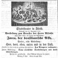 Werbeanzeige für eine Theatervorstellung, November 1855 <span class="smw-highlighter" data-type="8" data-state="inline" data-title="Hinweis" title="Lizenz: NoC-NC 1.0"><span class="smwtticon note"></span><span class="smwttcontent">Lizenz: NoC-NC 1.0</span></span>