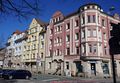 Eckgebäude Flößaustraße 141 mit Nachbarhäusern Sonnenstraße 35 und 37 <span class="smw-highlighter" data-type="8" data-state="inline" data-title="Hinweis" title="Urheber: AquilexLizenz: CC BY-SA 3.0"><span class="smwtticon note"></span><span class="smwttcontent">Urheber: Aquilex<br><br>Lizenz: CC BY-SA 3.0</span></span>