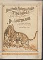 Illustrierte Naturgeschichte des Tierreichs für die Jugend, Titelseite, 1887 <span class="smw-highlighter" data-type="8" data-state="inline" data-title="Hinweis" title="Lizenz: CC BY-NC-SA 3.0"><span class="smwtticon note"></span><span class="smwttcontent">Lizenz: CC BY-NC-SA 3.0</span></span>