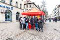 Infostand der SPD in der Innenstadt, Feb 2026 <span class="smw-highlighter" data-type="8" data-state="inline" data-title="Hinweis" title="Urheber: Kamran SalimiLizenz: CC BY-SA 4.0"><span class="smwtticon note"></span><span class="smwttcontent">Urheber: <!--LINK'" 0:54--><br><br>Lizenz: CC BY-SA 4.0</span></span>