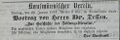 wiederholter Dessauvortrag zur Zeitungsliteratur, Fürther Tagblatt 20. Januar 1874 <span class="smw-highlighter" data-type="8" data-state="inline" data-title="Hinweis" title="Urheber: Fürther TagblattLizenz: CC BY-SA 3.0"><span class="smwtticon note"></span><span class="smwttcontent">Urheber: <!--LINK'" 0:33--><br><br>Lizenz: CC BY-SA 3.0</span></span>