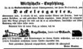 Zeitungsannonce des Wirts zum <!--LINK'" 0:23-->, August 1856 <span class="smw-highlighter" data-type="8" data-state="inline" data-title="Hinweis" title="Lizenz: NoC-NC 1.0"><span class="smwtticon note"></span><span class="smwttcontent">Lizenz: NoC-NC 1.0</span></span>