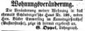 Zeitungsanzeige des Lithographen G. Oppel, August 1853 <span class="smw-highlighter" data-type="8" data-state="inline" data-title="Hinweis" title="Lizenz: NoC-NC 1.0"><span class="smwtticon note"></span><span class="smwttcontent">Lizenz: NoC-NC 1.0</span></span>