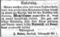 Anzeige J. Rabus, Fürther Tagblatt 26. Mai 1866 <span class="smw-highlighter" data-type="8" data-state="inline" data-title="Hinweis" title="Urheber: Fürther TagblattLizenz: NoC-NC 1.0"><span class="smwtticon note"></span><span class="smwttcontent">Urheber: <!--LINK'" 0:23--><br><br>Lizenz: NoC-NC 1.0</span></span>
