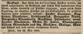 Zeitungsanzeige der Erben des Zinngießermeisters und Wirts <!--LINK'" 0:30-->, Mai 1843 <span class="smw-highlighter" data-type="8" data-state="inline" data-title="Hinweis" title="Lizenz: NoC-NC 1.0"><span class="smwtticon note"></span><span class="smwttcontent">Lizenz: NoC-NC 1.0</span></span>