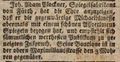 Werbeannonce des Spiegelfabrikanten Joh. Adam Plackner, 1807 <span class="smw-highlighter" data-type="8" data-state="inline" data-title="Hinweis" title="Lizenz: NoC-NC 1.0"><span class="smwtticon note"></span><span class="smwttcontent">Lizenz: NoC-NC 1.0</span></span>