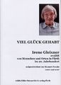 Titelseite: Viel Glück gehabt - Irene Gleixner erzählt von Menschen und Orten in Fürth im 20. ... <span class="smw-highlighter" data-type="8" data-state="inline" data-title="Hinweis" title="Titelseite: Viel Glück gehabt - Irene Gleixner erzählt von Menschen und Orten in Fürth im 20. Jahrhundert, 2007Urheber: Lothar BertholdLizenz: copyright"><span class="smwtticon note"></span><span class="smwttcontent">Titelseite: Viel Glück gehabt - Irene Gleixner erzählt von Menschen und Orten in Fürth im 20. Jahrhundert, 2007<br>Urheber: <!--LINK'" 0:1347--><br><br>Lizenz: copyright</span></span>