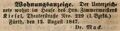 Zeitungsanzeige von Dr. Mack in der Theaterstraße, August 1847 <span class="smw-highlighter" data-type="8" data-state="inline" data-title="Hinweis" title="Lizenz: NoC-NC 1.0"><span class="smwtticon note"></span><span class="smwttcontent">Lizenz: NoC-NC 1.0</span></span>