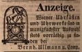 Zeitungsannonce von <!--LINK'" 0:72-->, November 1848 <span class="smw-highlighter" data-type="8" data-state="inline" data-title="Hinweis" title="Lizenz: NoC-NC 1.0"><span class="smwtticon note"></span><span class="smwttcontent">Lizenz: NoC-NC 1.0</span></span>