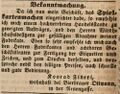 Zeitungsanzeige des Spielkartenfabrikanten Fideri, März 1848 <span class="smw-highlighter" data-type="8" data-state="inline" data-title="Hinweis" title="Lizenz: NoC-NC 1.0"><span class="smwtticon note"></span><span class="smwttcontent">Lizenz: NoC-NC 1.0</span></span>